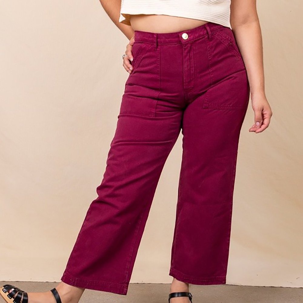 Big Bud Press Work Pant - cranberry